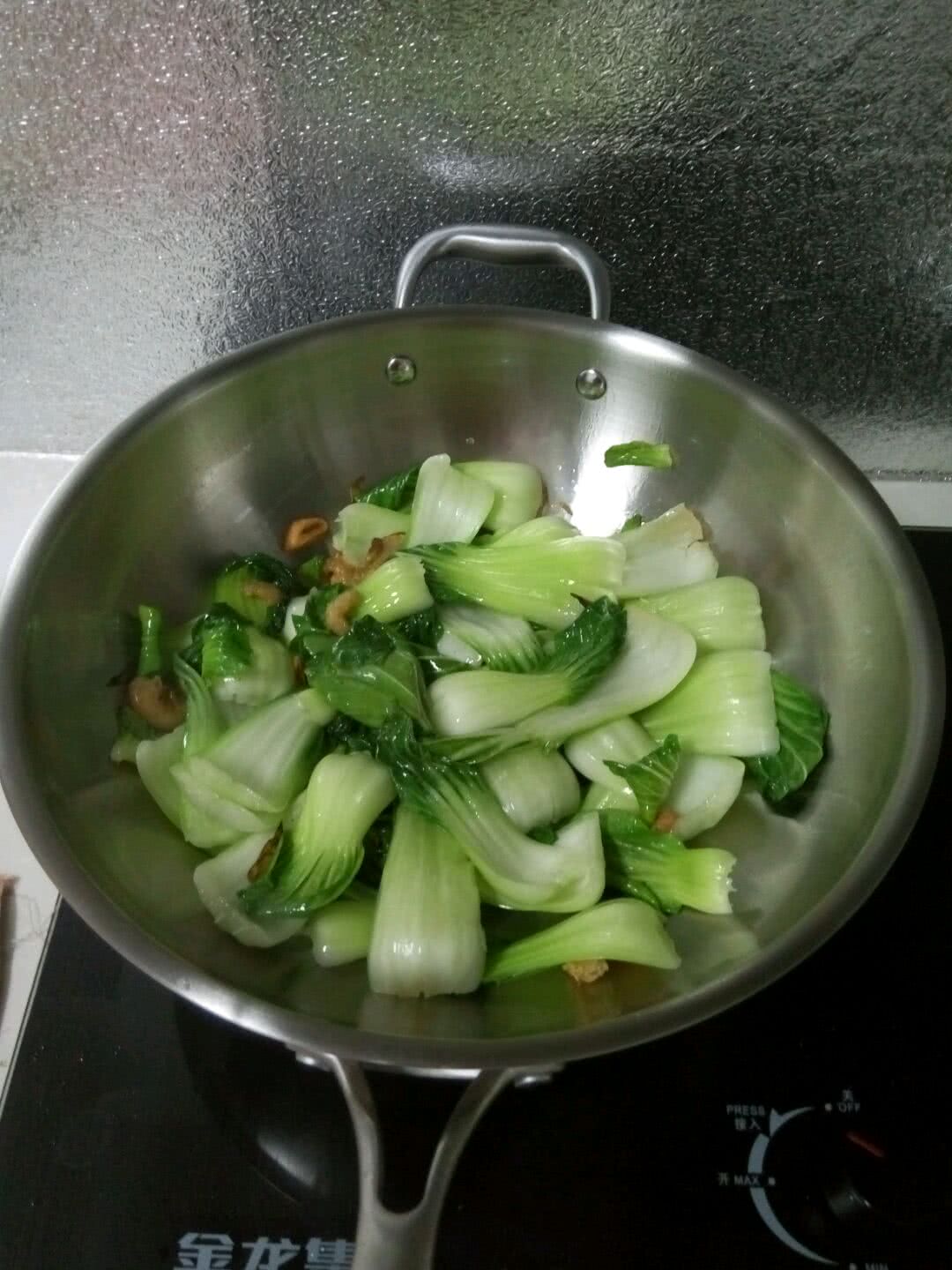 海米炒油菜