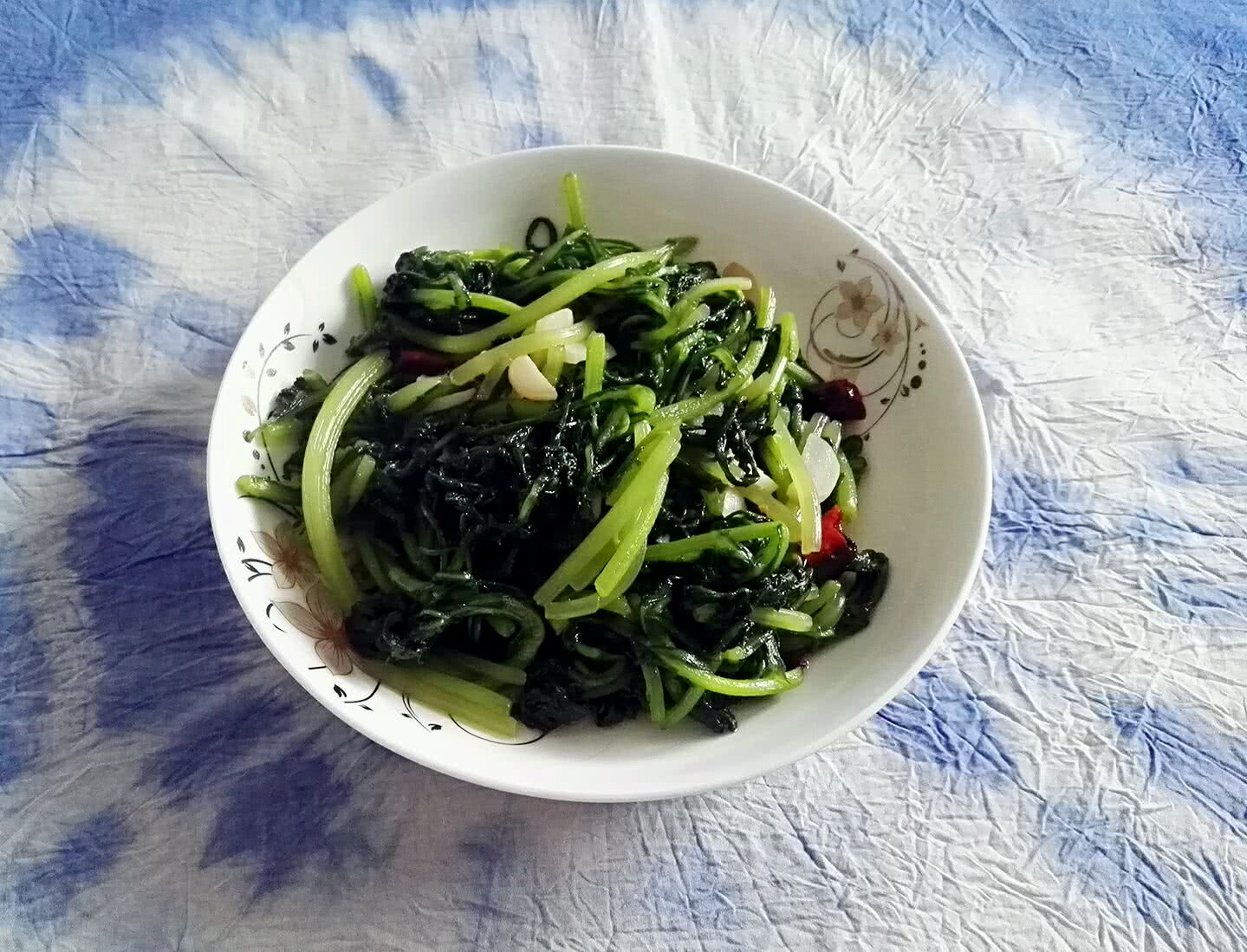 清炒茼蒿怎么做_清炒茼蒿的做法_妞妞妈美食_豆果美食