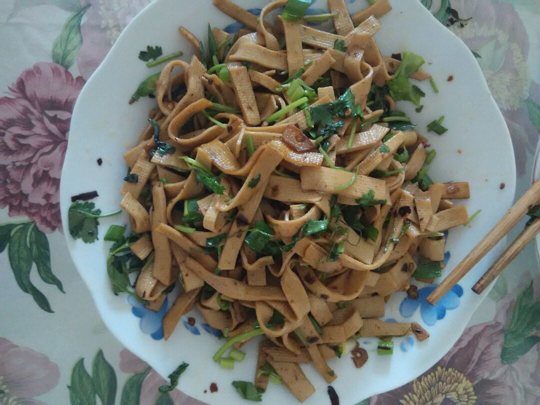 瞎炒干豆腐