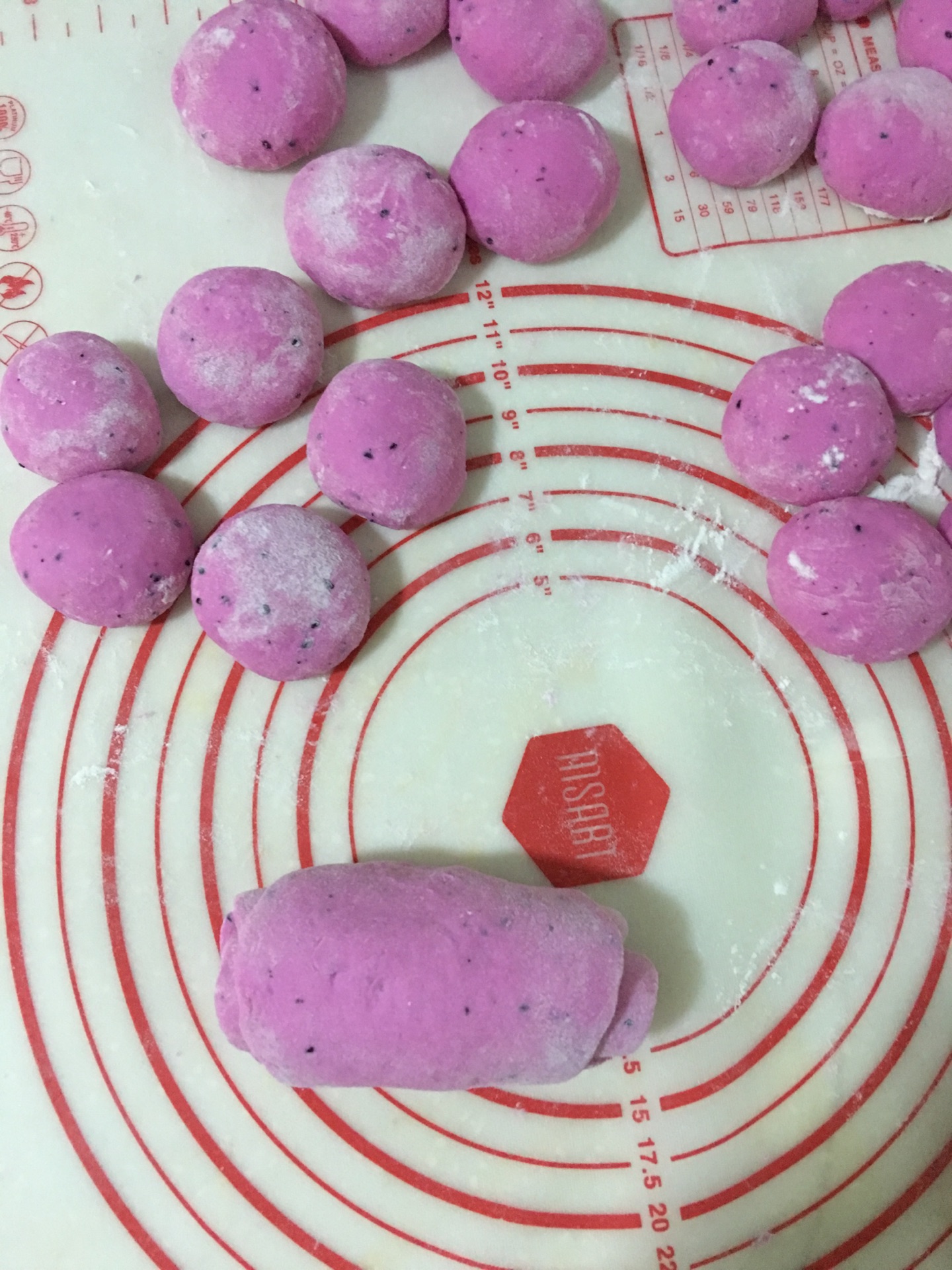 火龙果玫瑰花馒头 #方太蒸爱行动
