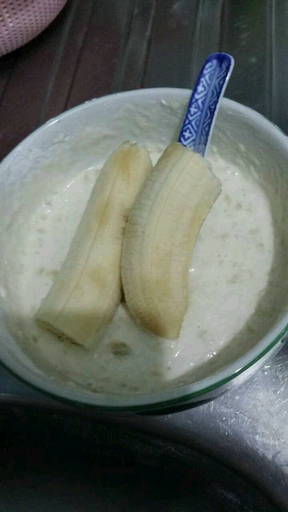 香蕉糯米煎饼
