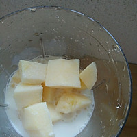 苹果牛奶汁的做法_【图解】苹果牛奶汁怎么做