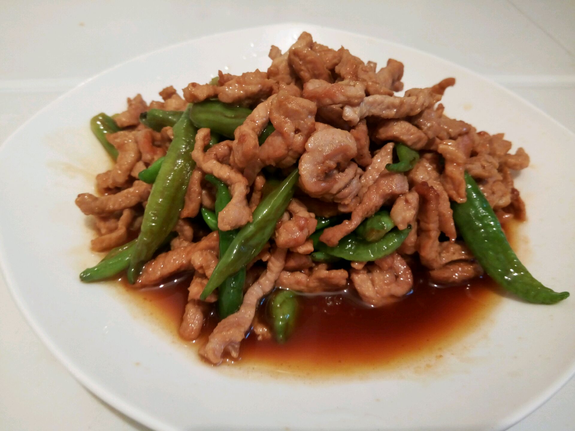 辣椒炒肉丝