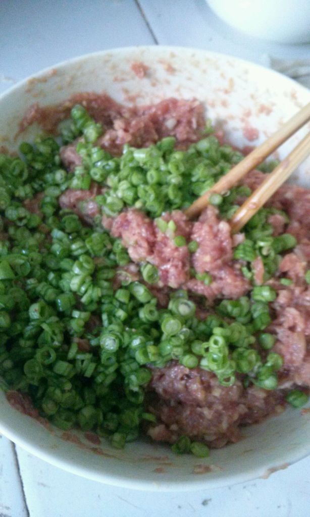 薄皮大馅多汁的肉包子的做法图解5