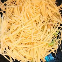 韭菜炒土豆丝家常