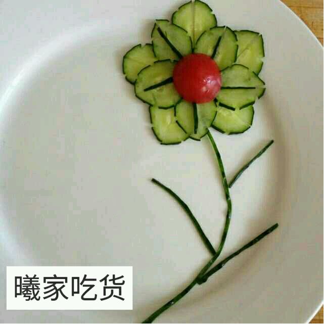 水果拼盘～花开富贵