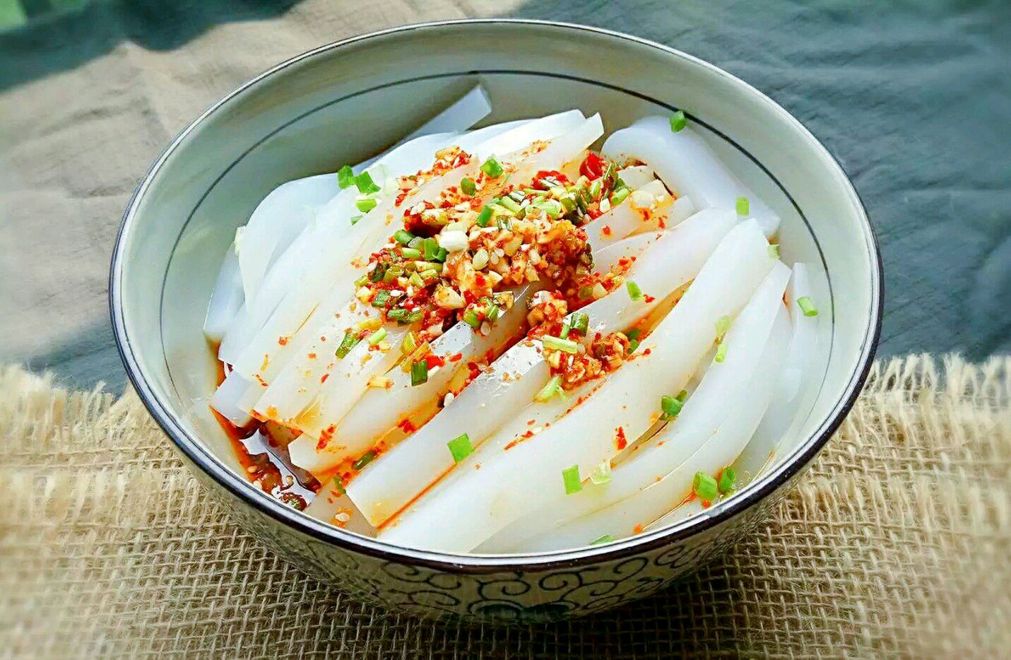凉拌凉粉的做法图解13