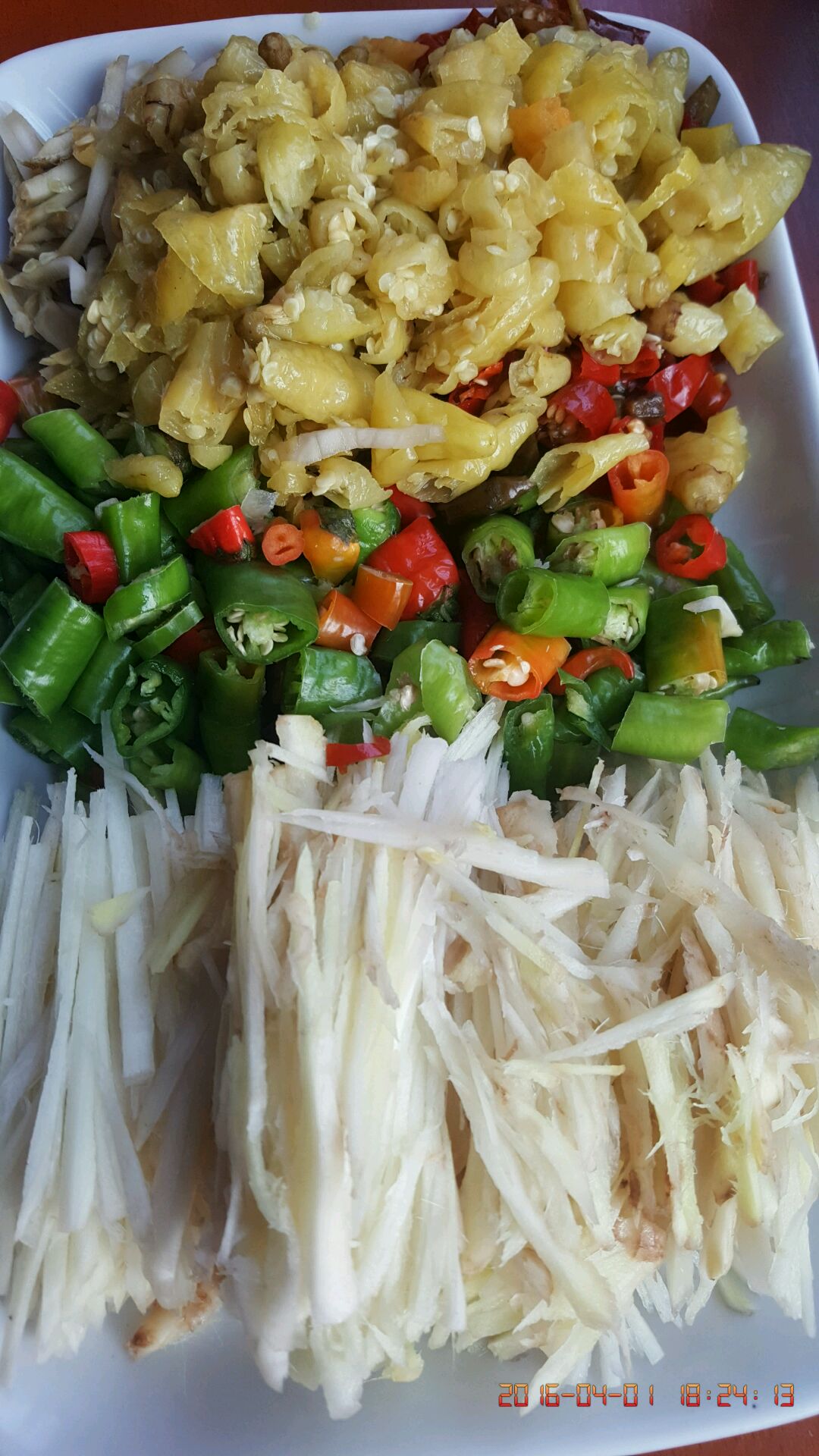 小山椒,以及备料准备好.
