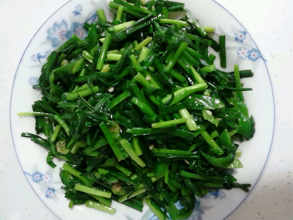 青椒炒韭菜(最简单的壮阳菜)