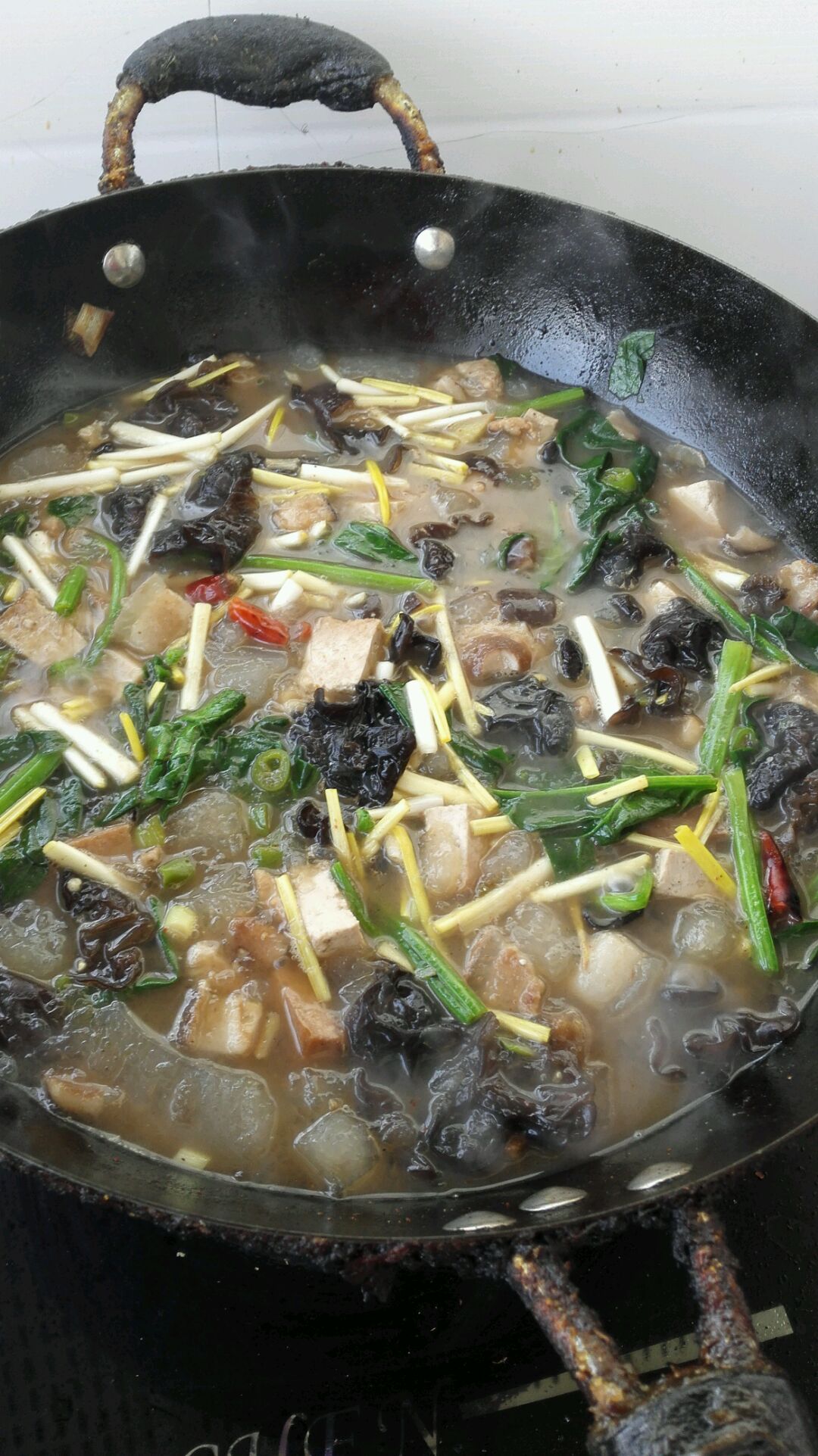 暖冬凉粉汤