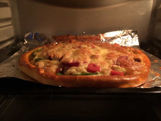 烤箱披萨的做法_【图解】烤箱披萨怎么做如何做好吃_烤箱披萨家常做法