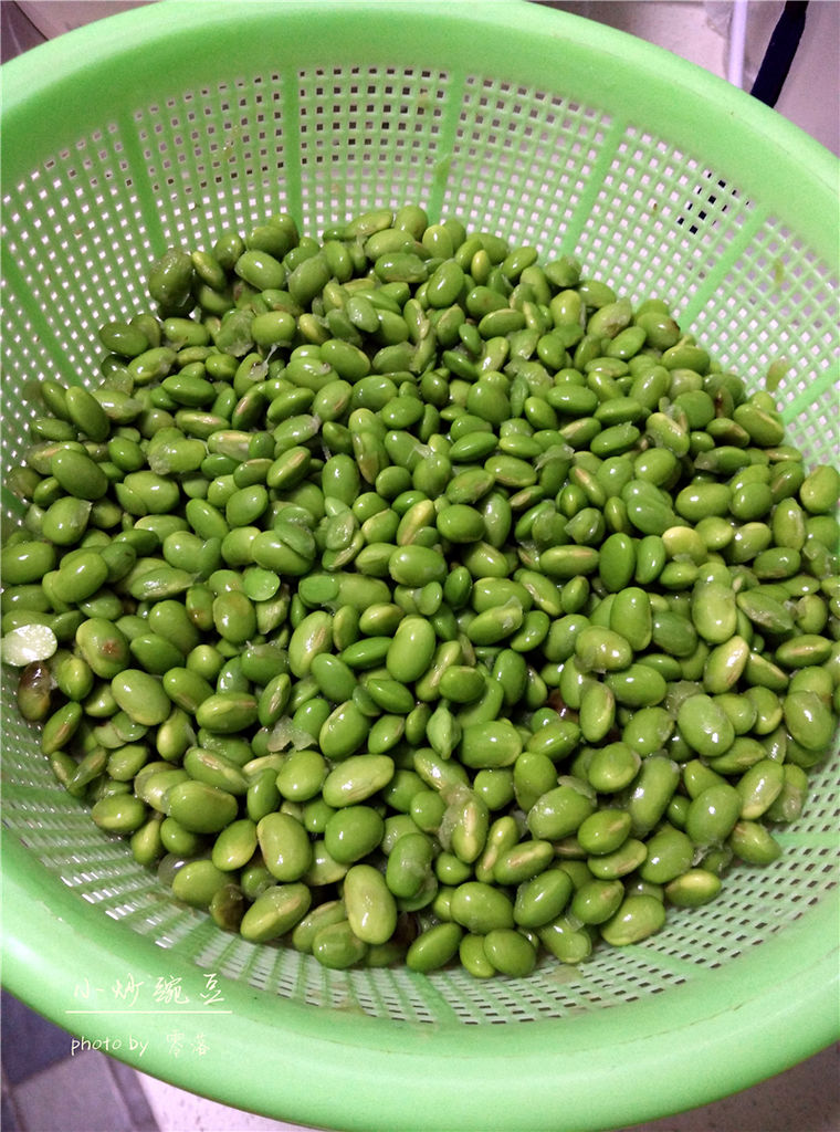 【初春的绿意】小炒毛豆