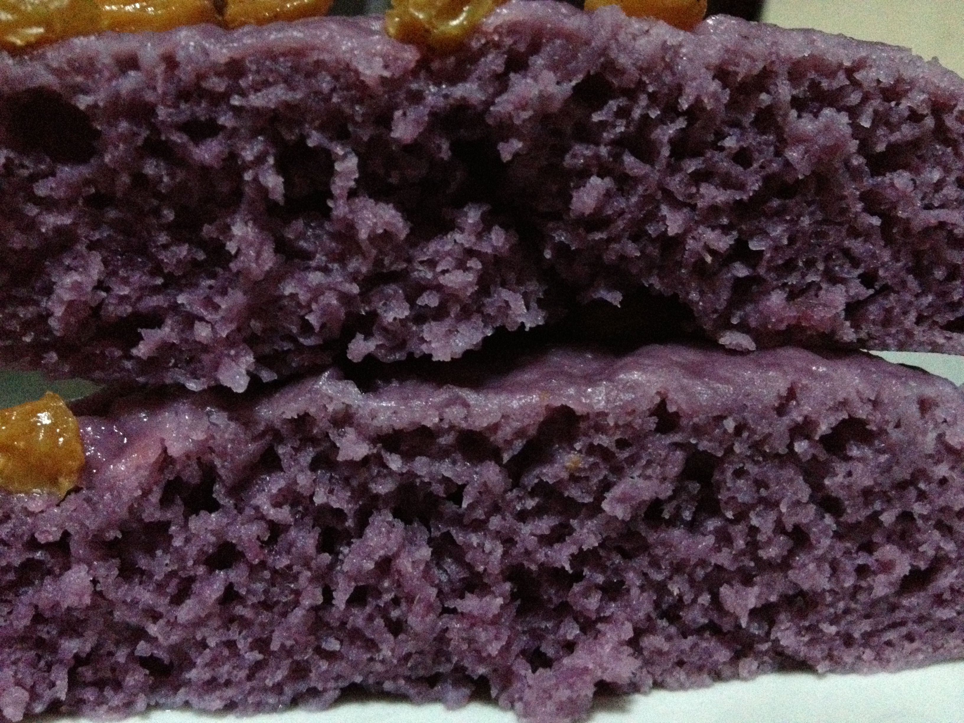 紫薯大米发糕｜松软香甜不粘牙，这样做不塌陷 - 哔哩哔哩