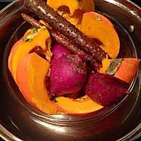 土豆南瓜紫薯派的做法图解1