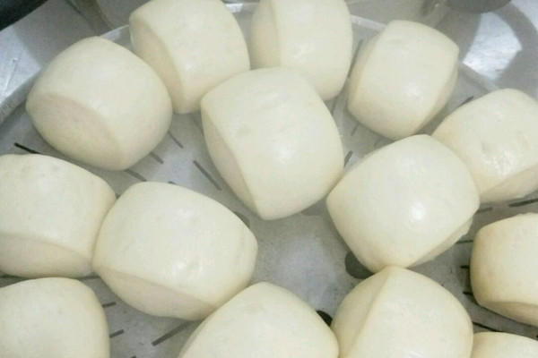 纯手工碱面馒头的做法