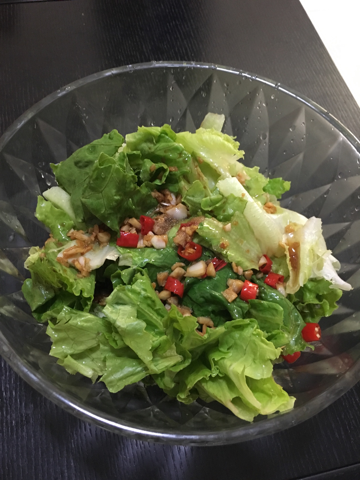拌生菜的做法