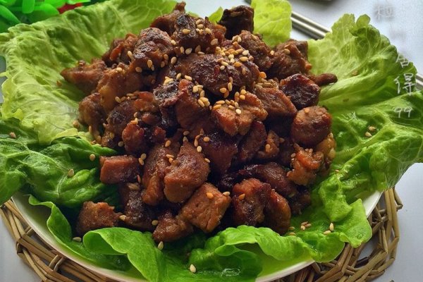 烤羊肉粒的做法