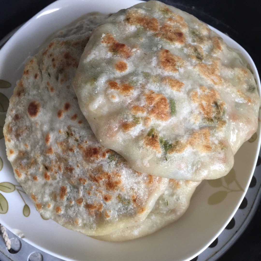 皮薄馅大的干烙馅饼--香椿馅饼的做法图解15