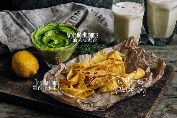 牛油果豆泥酱+辣味墨西哥玉米片#舌尖上的春