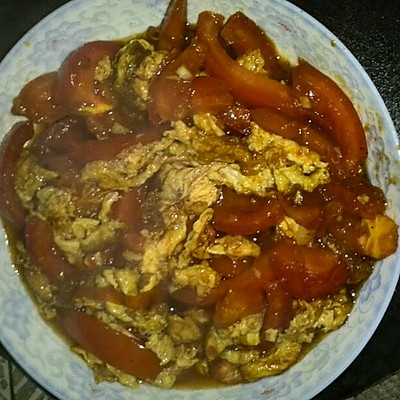 西红柿炒鸡蛋