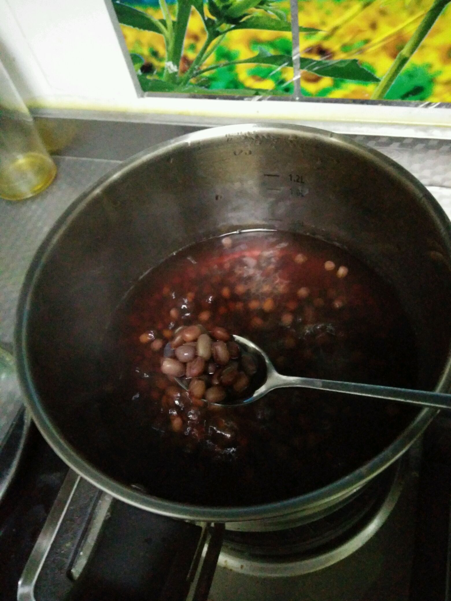 山药紫薯红豆粥的做法图解8