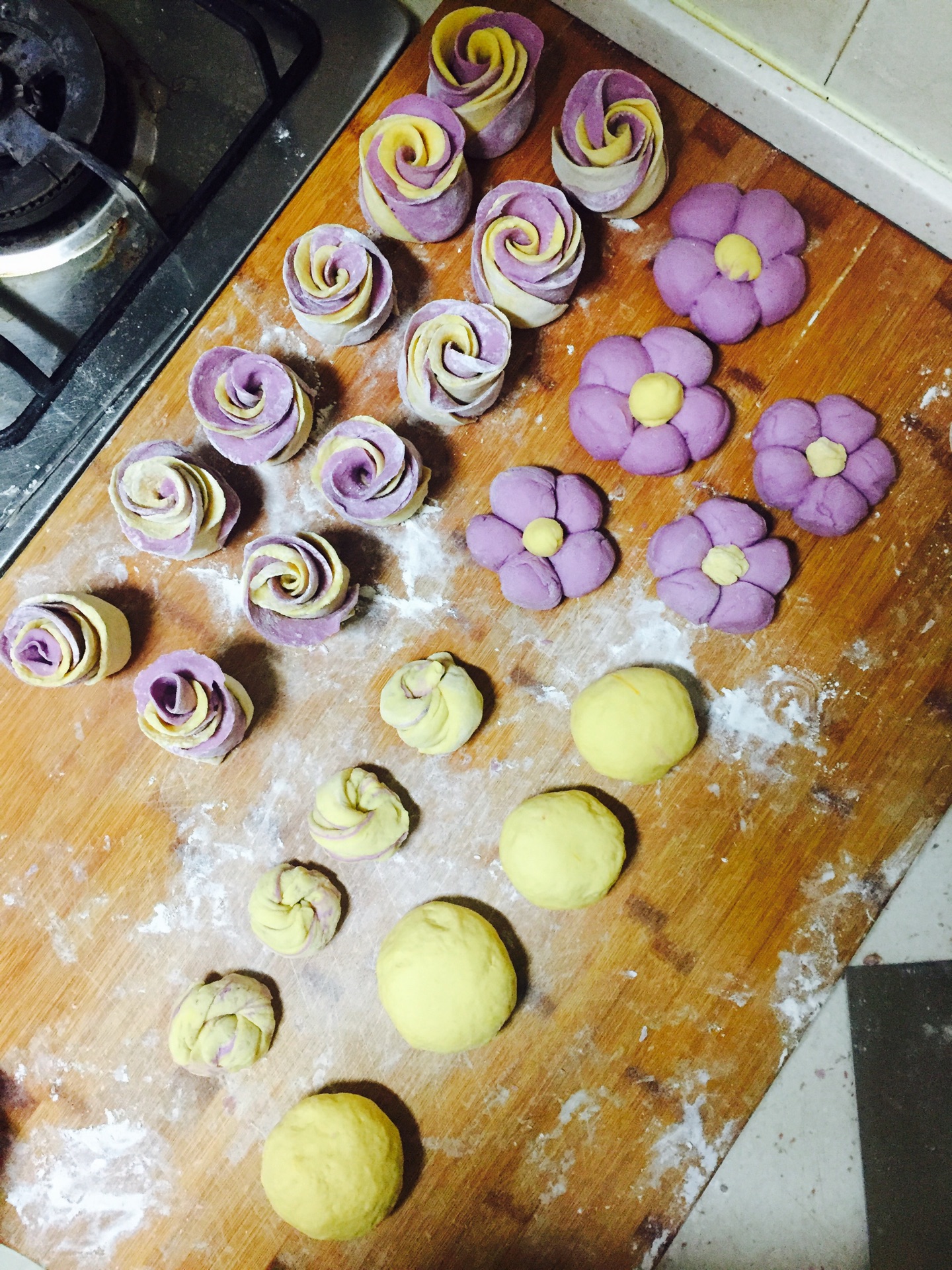 花式紫薯南瓜馒头