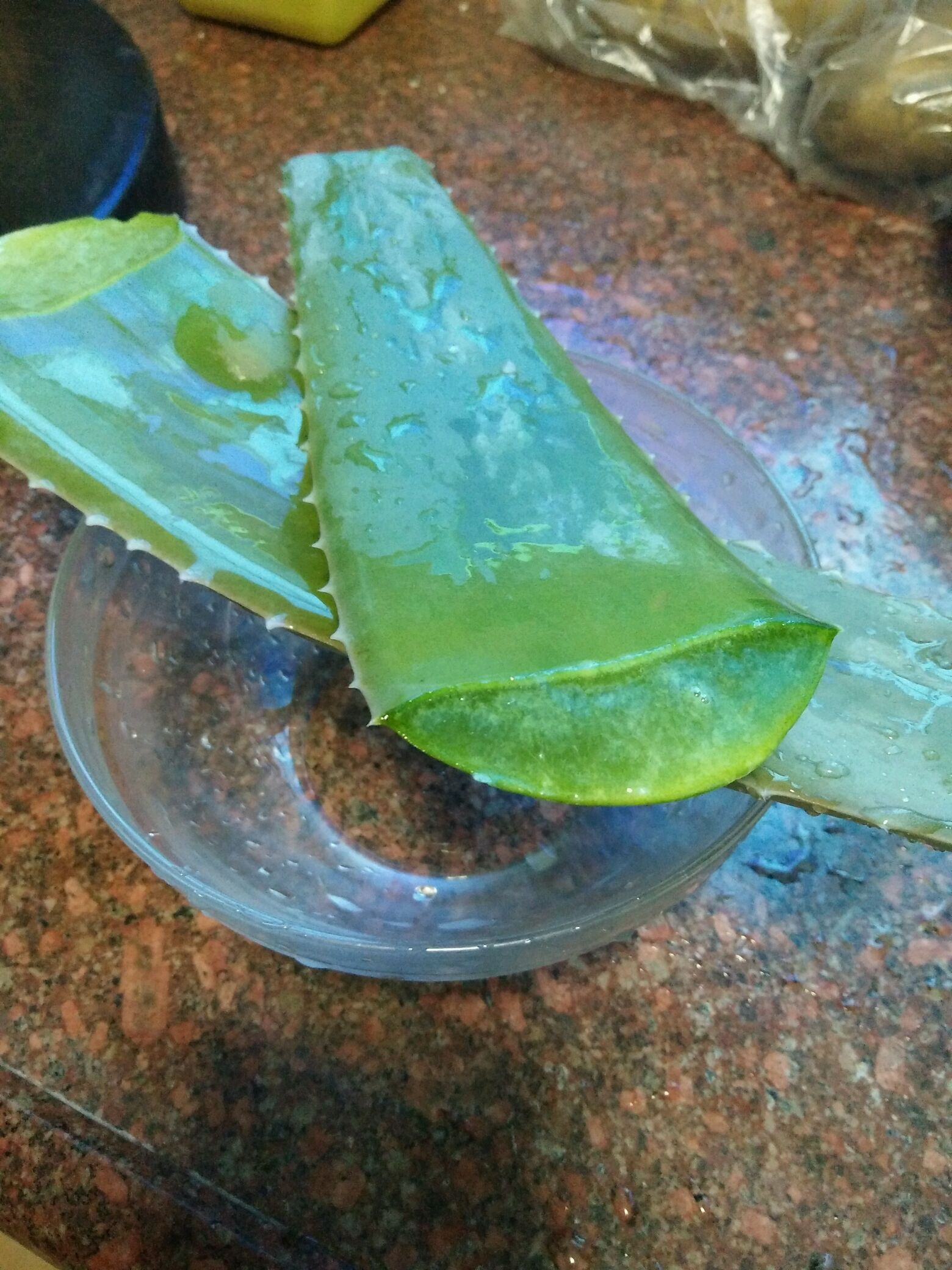 百香果芦荟蜂蜜茶