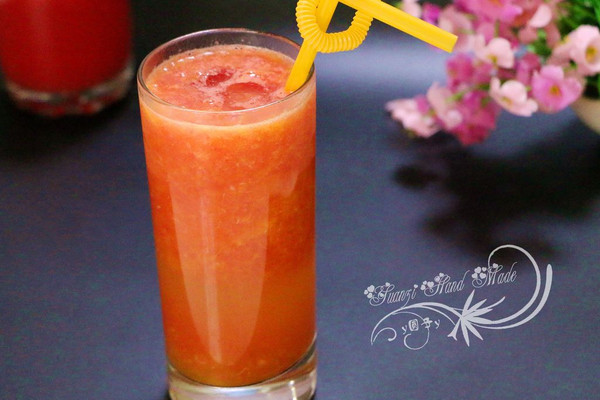 西瓜橙子汁的做法_【图解】西瓜橙子汁怎么做