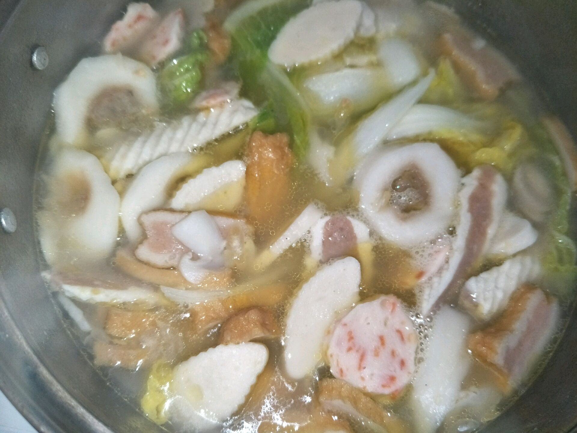 耙豌豆白蘑菇汤
