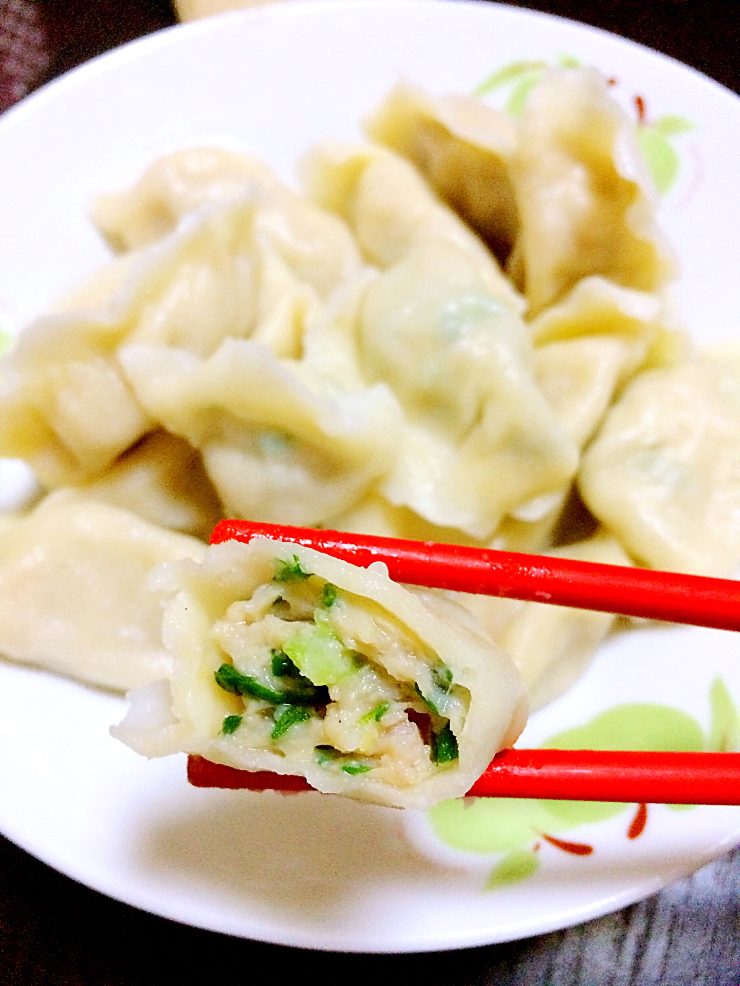 龙利鱼馅儿饺子口口清香回味无穷!