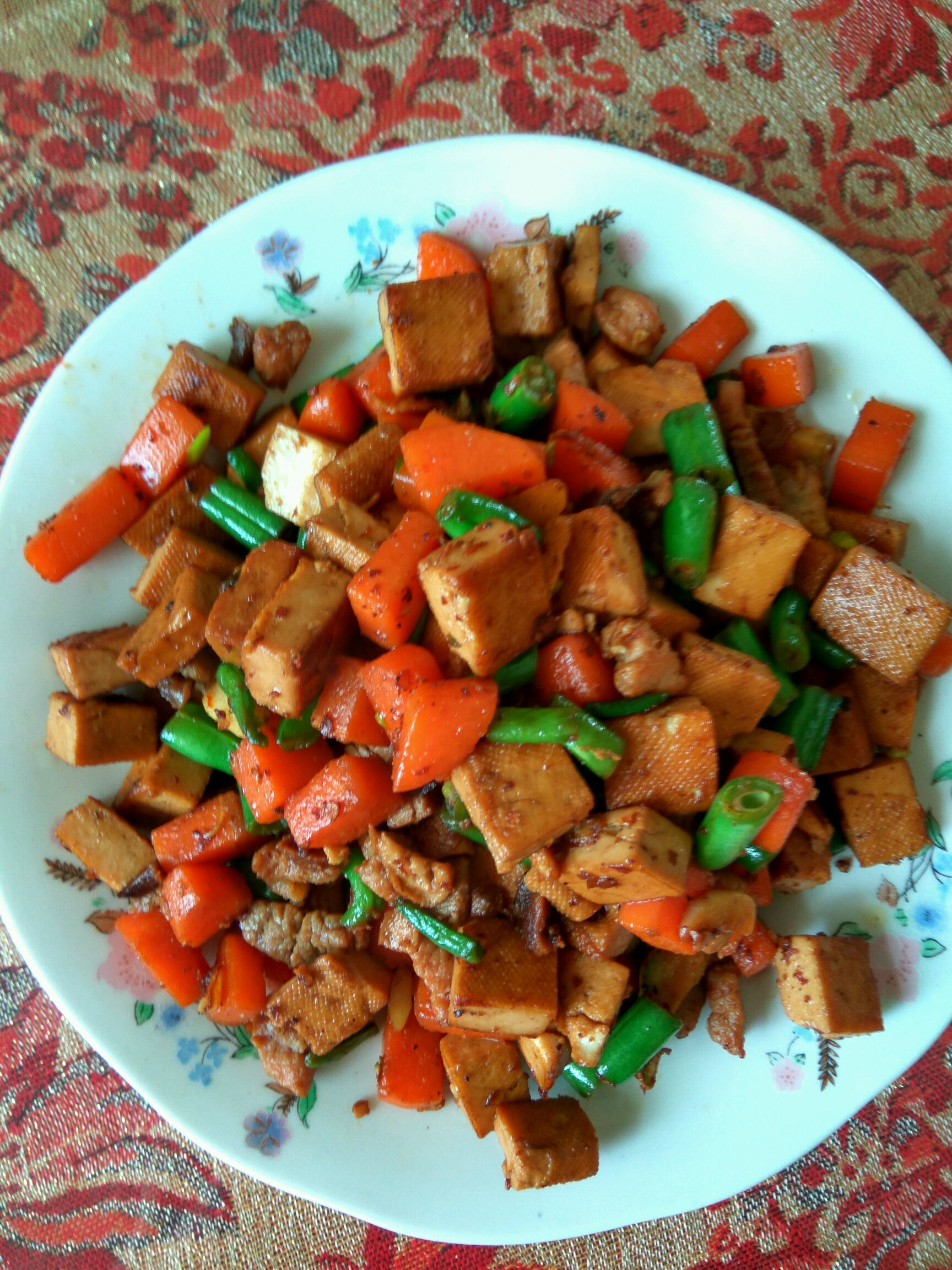 肉炒三丁