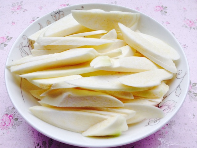 茭白青椒炒肉的做法