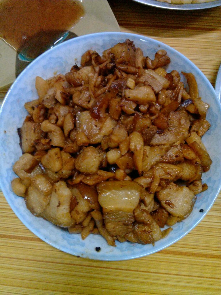 回锅肉炒萝卜干