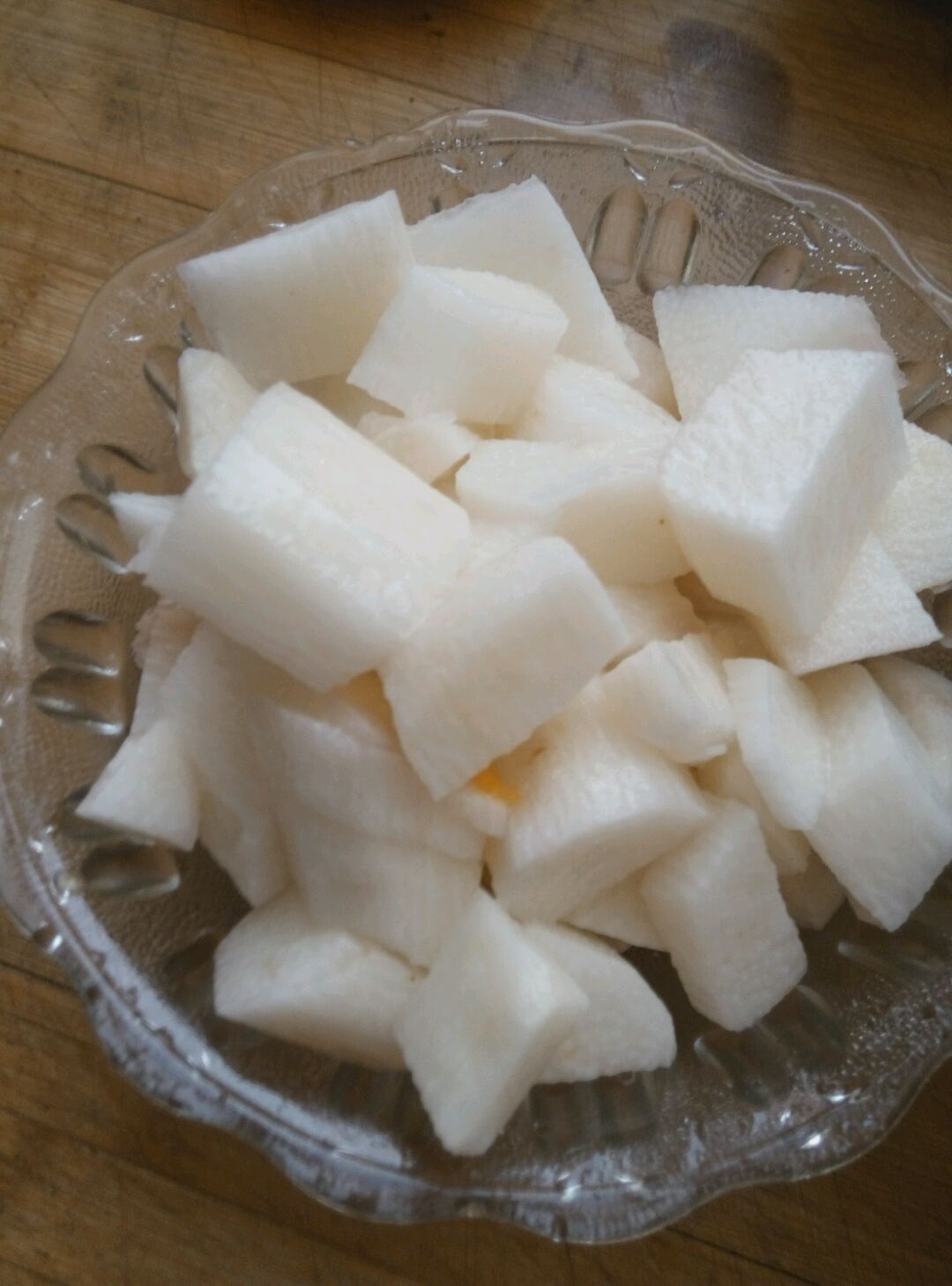 山药去皮切块