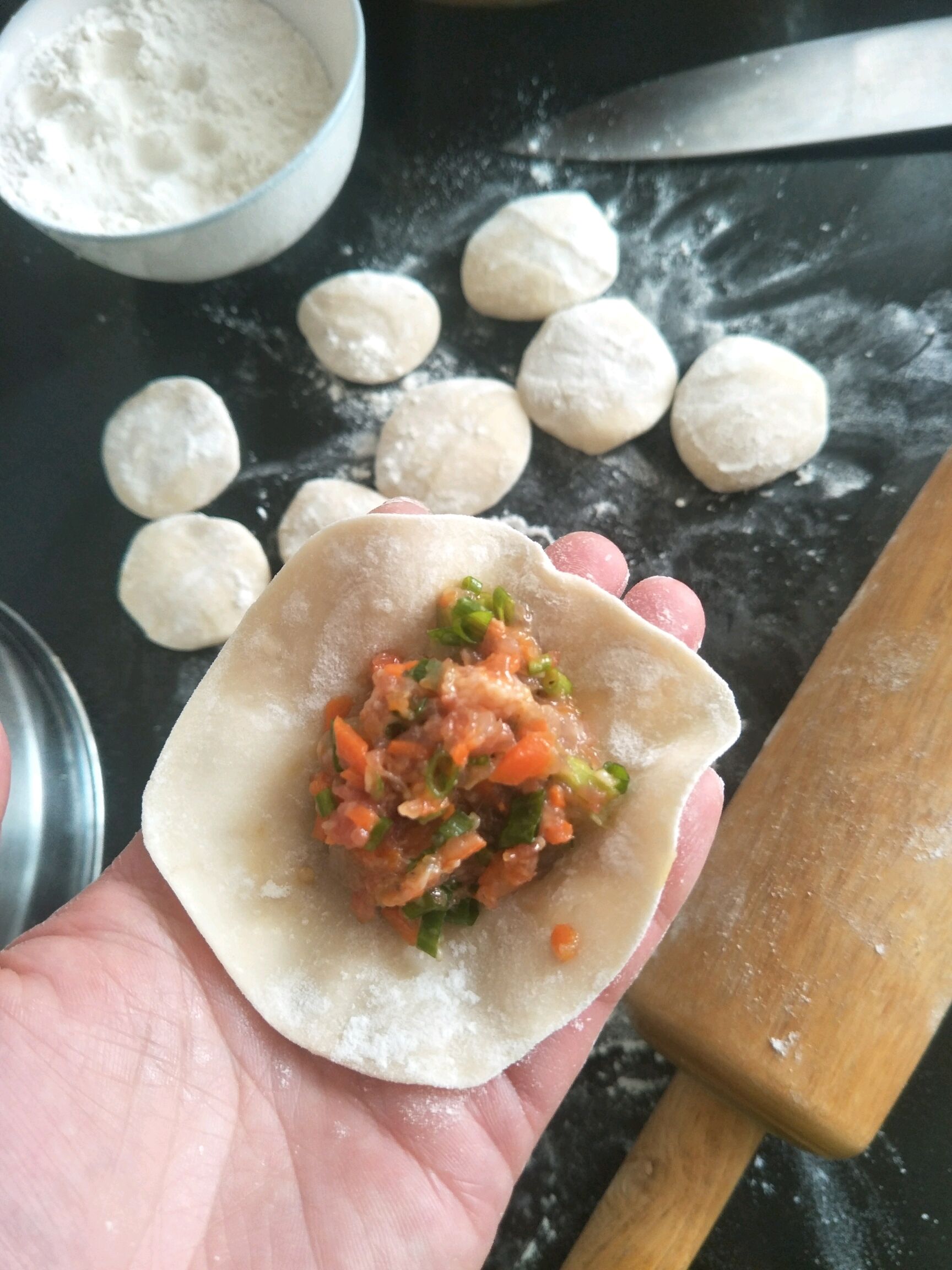 鲜肉虾饺的做法图解15