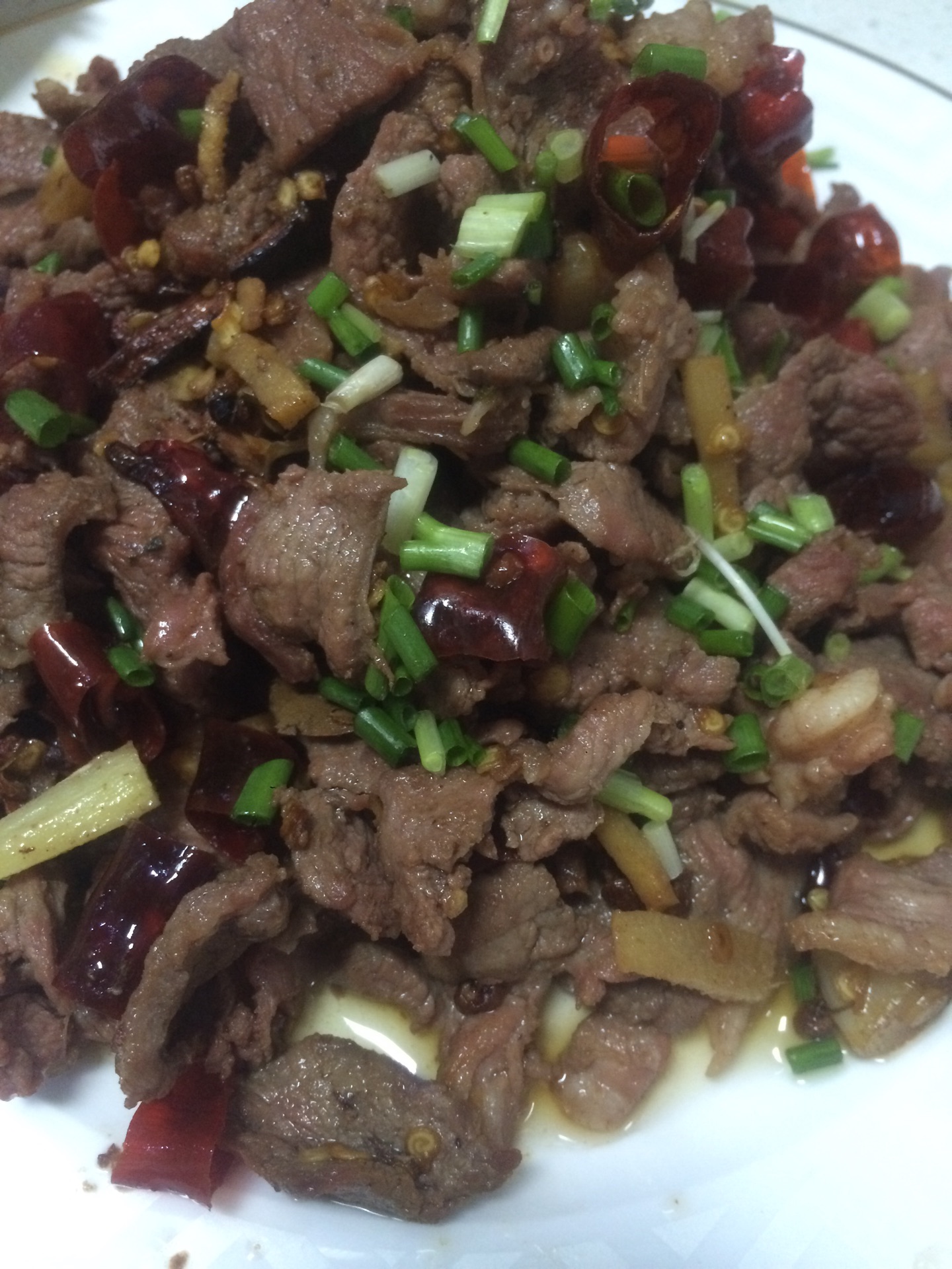 爆炒羊肉的做法