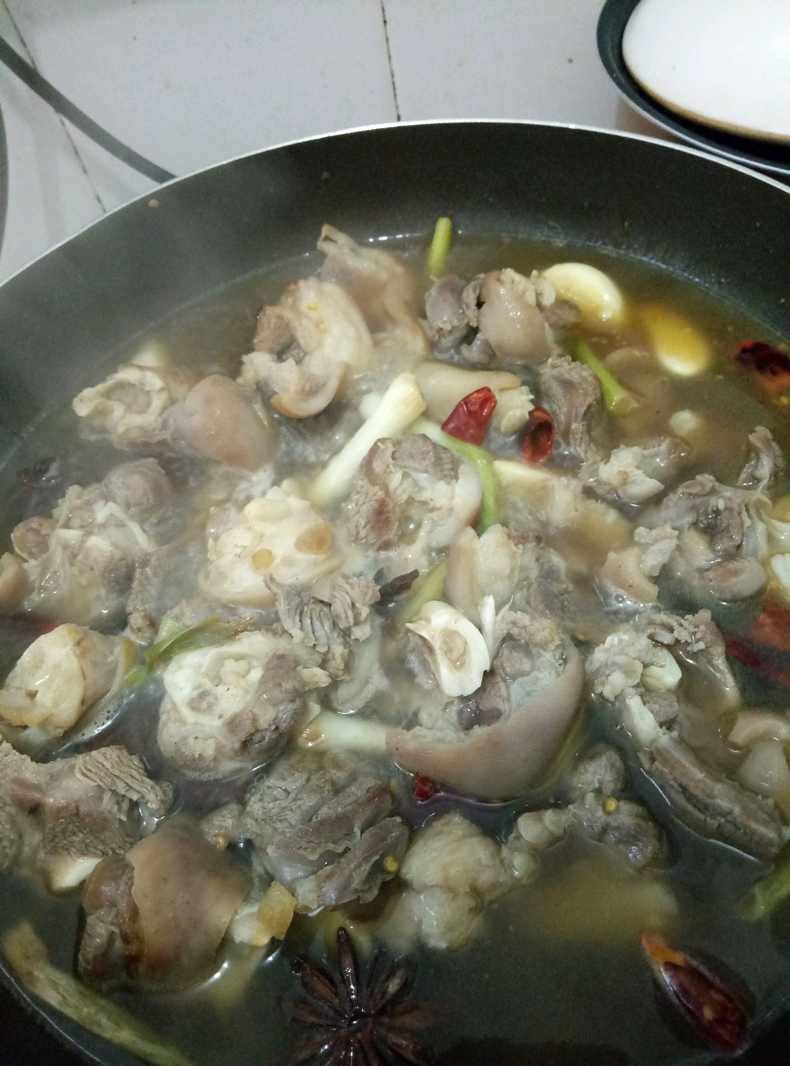 胡萝卜炖羊肉