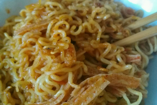 烤方便面