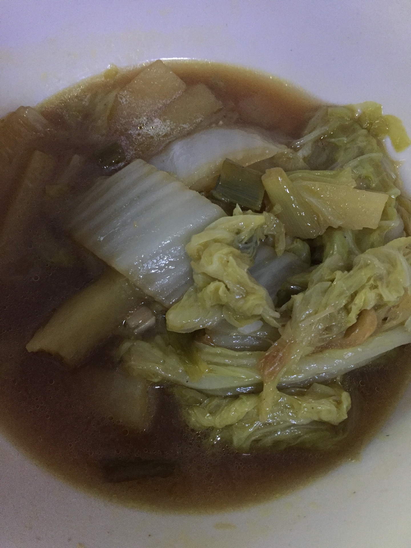土豆炖大白菜
