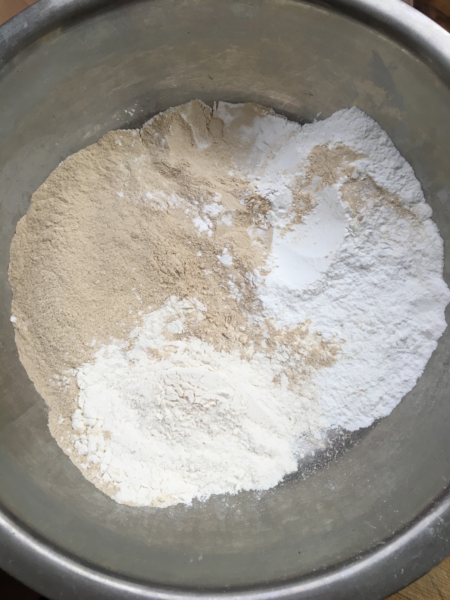 奶香红薯面窝头的做法图解1