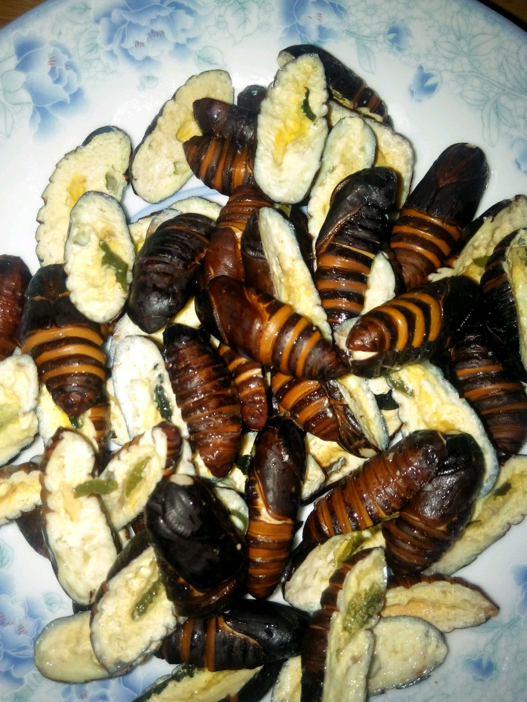 干煸蚕蛹(家常)