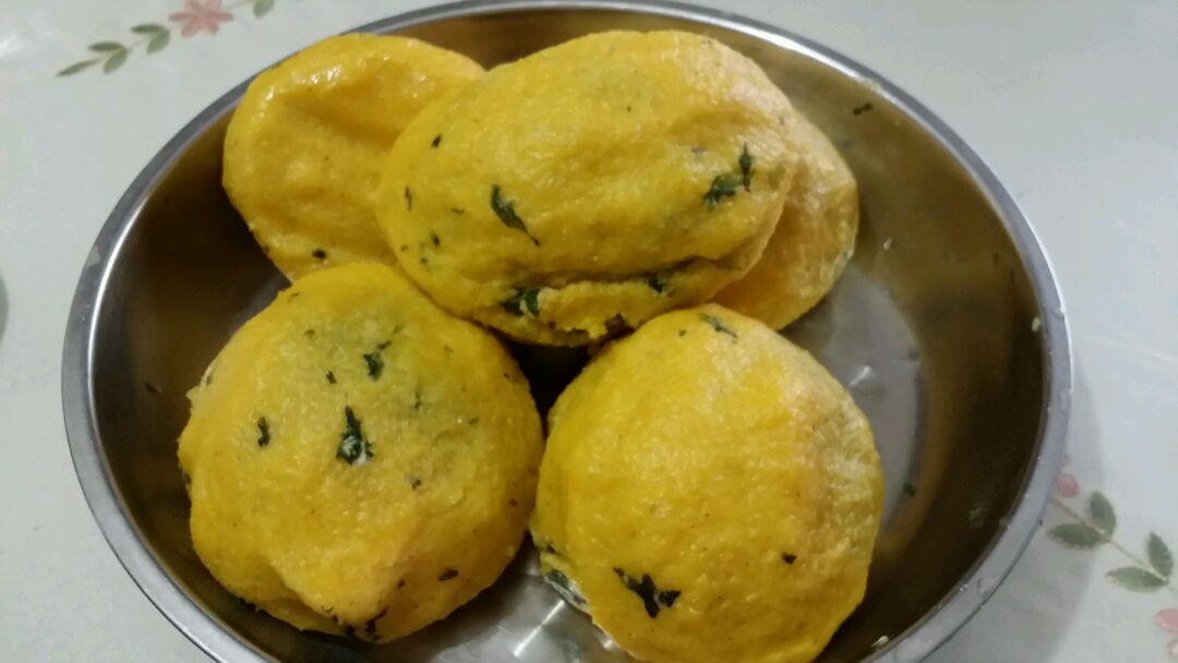 棒子面菜饽饽