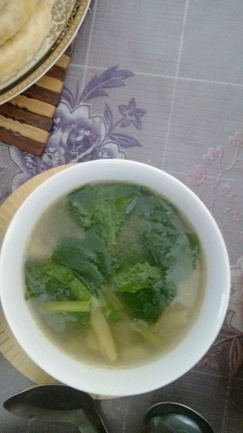 小白菜土豆丝汤