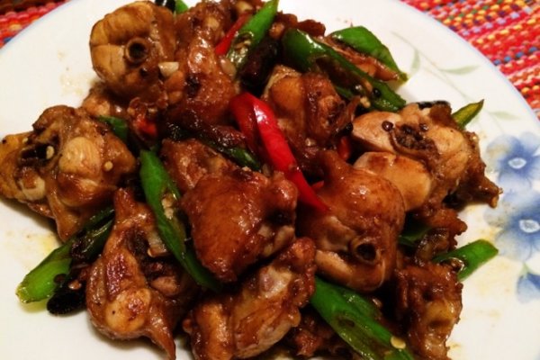 生炒香辣鸡快