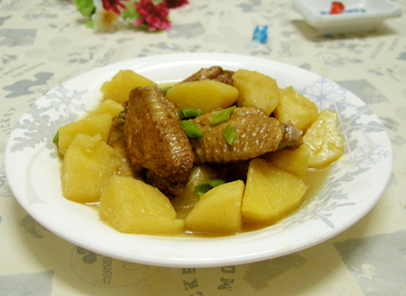 土豆鸡翅