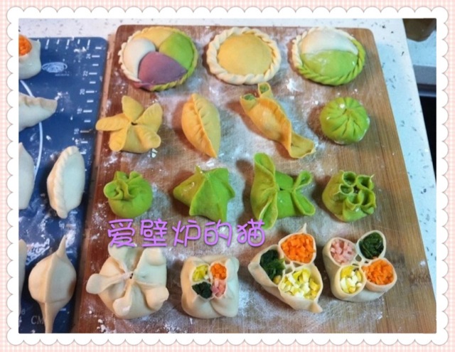 花式饺子-饺子的35种包法