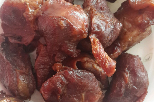 干炸护心肉