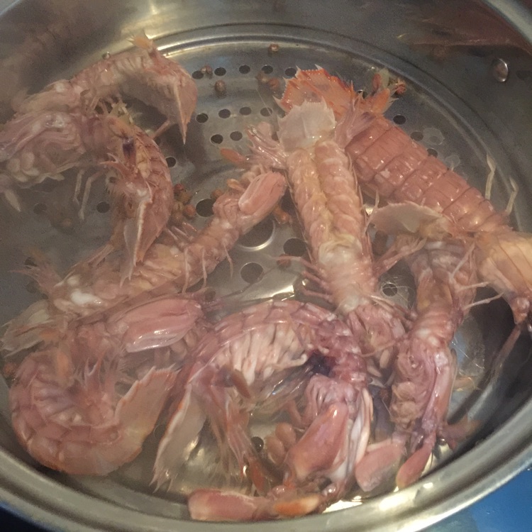 蒸皮皮虾(虾爬子)的做法图解3