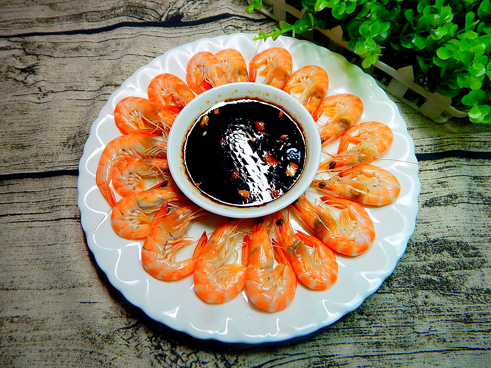 水煮大虾