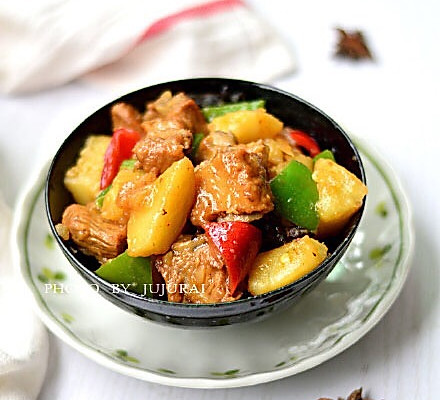 土豆烧排骨